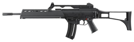 HK 81000994 G36 22 LR 20+1 18.13" Black Barrel w/Flash Suppressor, Black Receiver w/Picatinny Rail, Black Folding Synthetic Stock, Black Polymer Grip