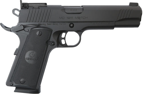 GIRSAN MC1911 MATCH GOV'T 45ACP ADJ. SGT BLACK<