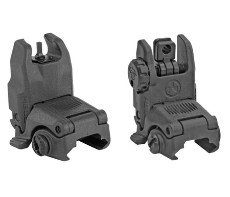 Magpul MBUS Iron Sight Package (Front & Rear) Black Gen 2