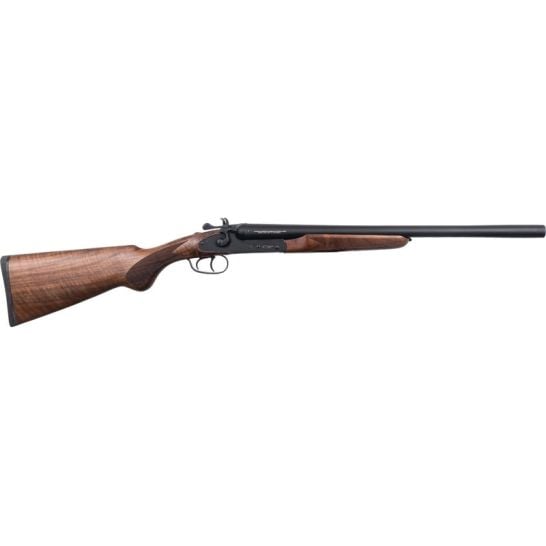 Gforce Arms GF12SXS20 Pancho 12 Gauge Break Open 2rd 20" Side By Side Barrel, Fixed Walnut Stock