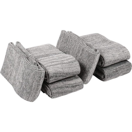 Allen Gun Socks 52 Inch 6 Pack Silicone Treated Drawstring Closure Gray