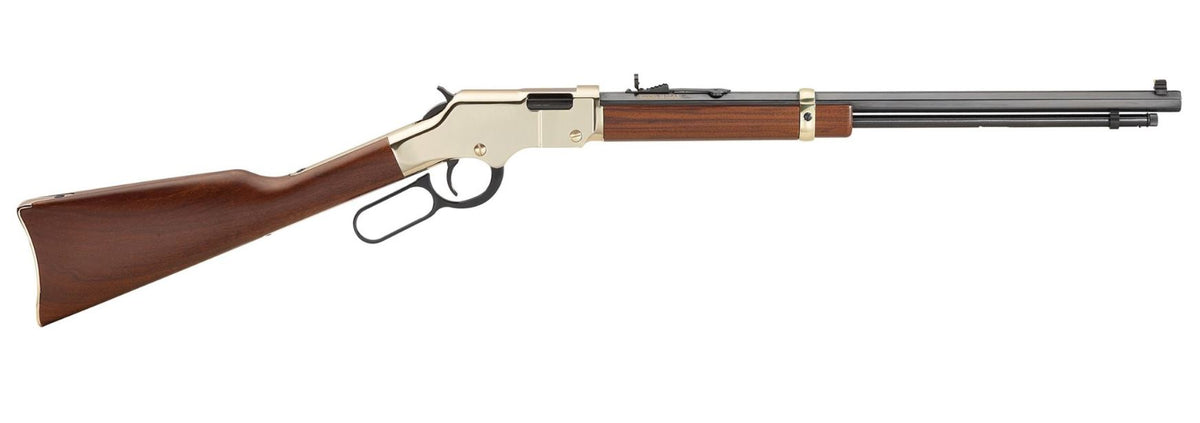 Henry H004V Golden Boy 17 HMR 12+1 20" Octagon Barrel Brasslite American Walnut Right Hand