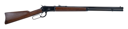 Heritage Mfg H9204424F1 92 Ranch Hand 44 Mag 12rd 24" Black Polished Octagon Barrel, Black Polished Alloy Steel Receiver,Fixed Hardwood Stock