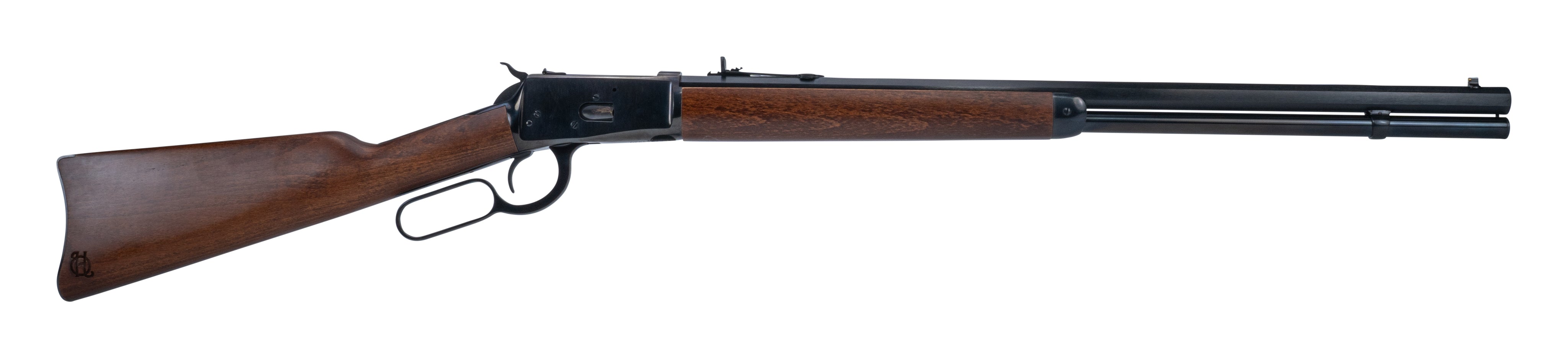 Heritage Mfg H9204524F1 92 Ranch Hand 45 Colt (Long Colt) 12rd 24" Black Polished Octagon Barrel, Black Polished Alloy Steel Receiver, Fixed Hardwood Stock
