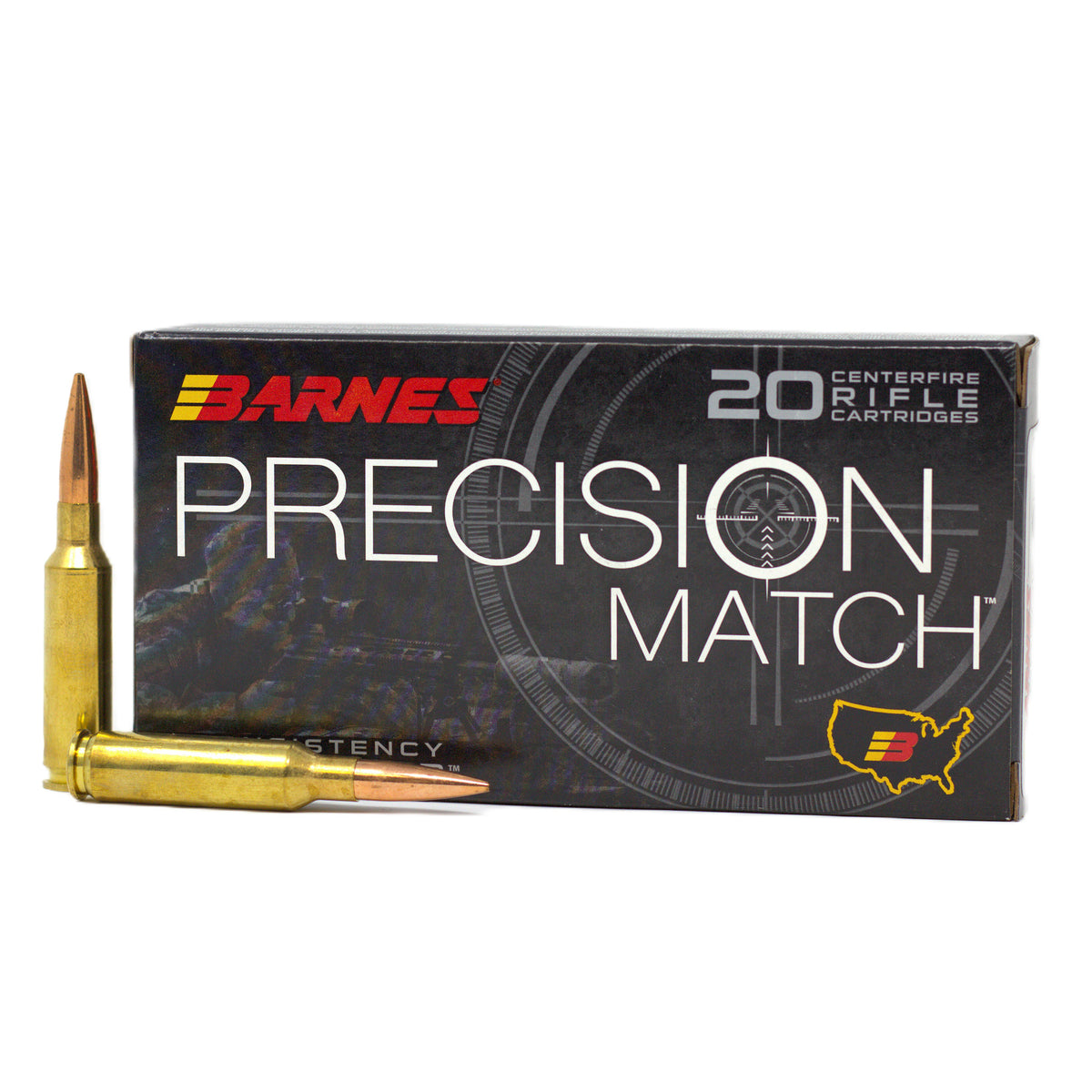 Barnes Precision Match Open Tip Match Boat Tail 140 Grain 6.5mm Creedmoor 2700 fps 716876022472