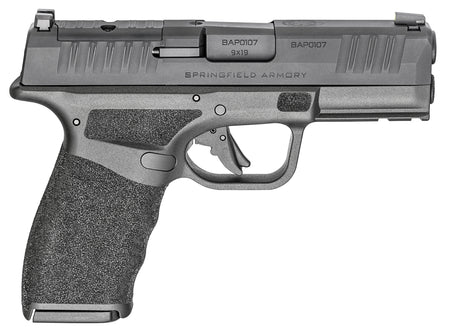 Springfield Armory HCP9379BOSPLC Hellcat Pro OSP Compact 9mm Luger 10+1 3.70" Black Melonite Steel Barrel & Optic Ready/Serrated Slide, Black Polymer Frame w/Picatinny Rail, Textured Grip