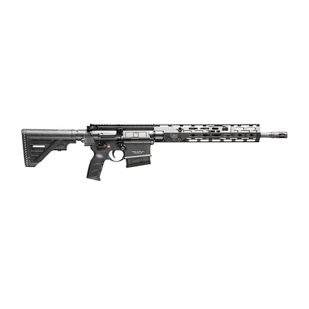 HK 81001056 MR762 7.62x51mm 10+1 16.50" Black Barrel, Black Receiver w/Picatinny Rail, M-LOK Handguard, Black Polymer Stock, Black Polymer Grip, Ambidextrous