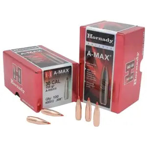 Hornady A-MAX Bullet 30 Caliber .308 155 Grain