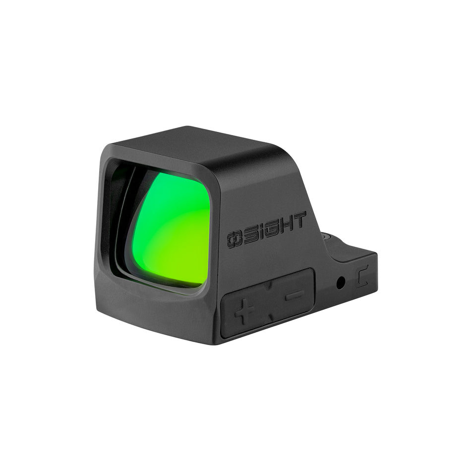 Osight C Green Dot Open Sight with 3 MOA Dot + 32 MOA Circle Multi-Reticle System