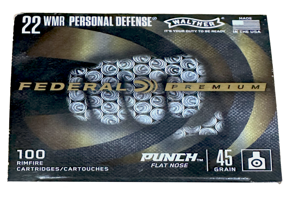 WAL FEDERAL PUNCH 22MAG 45GR 100RD BOXES 1000 FPS