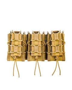 High Speed Gear MOLLE Triple Double Decker Shingle Coyote Brown