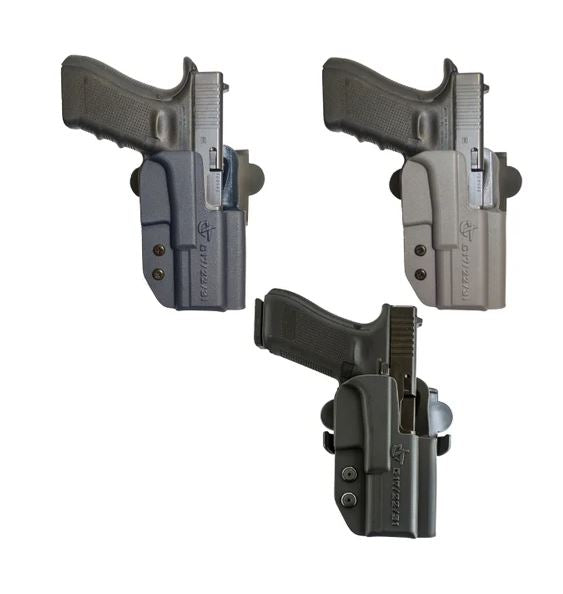 Comp-Tac International Modular Kydex OWB Holster Glock 26 Gen1-4 Right Hand Black