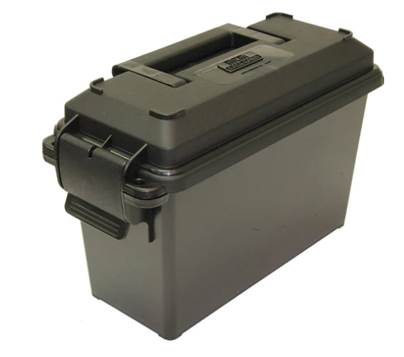 MTM Tactical Black Compact Pistol Storage Case 11.3 x 5 x 7.2 Inch