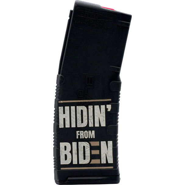 Black Rain Ordnance 30-Round Laser Etched Mag - Hiden From Biden