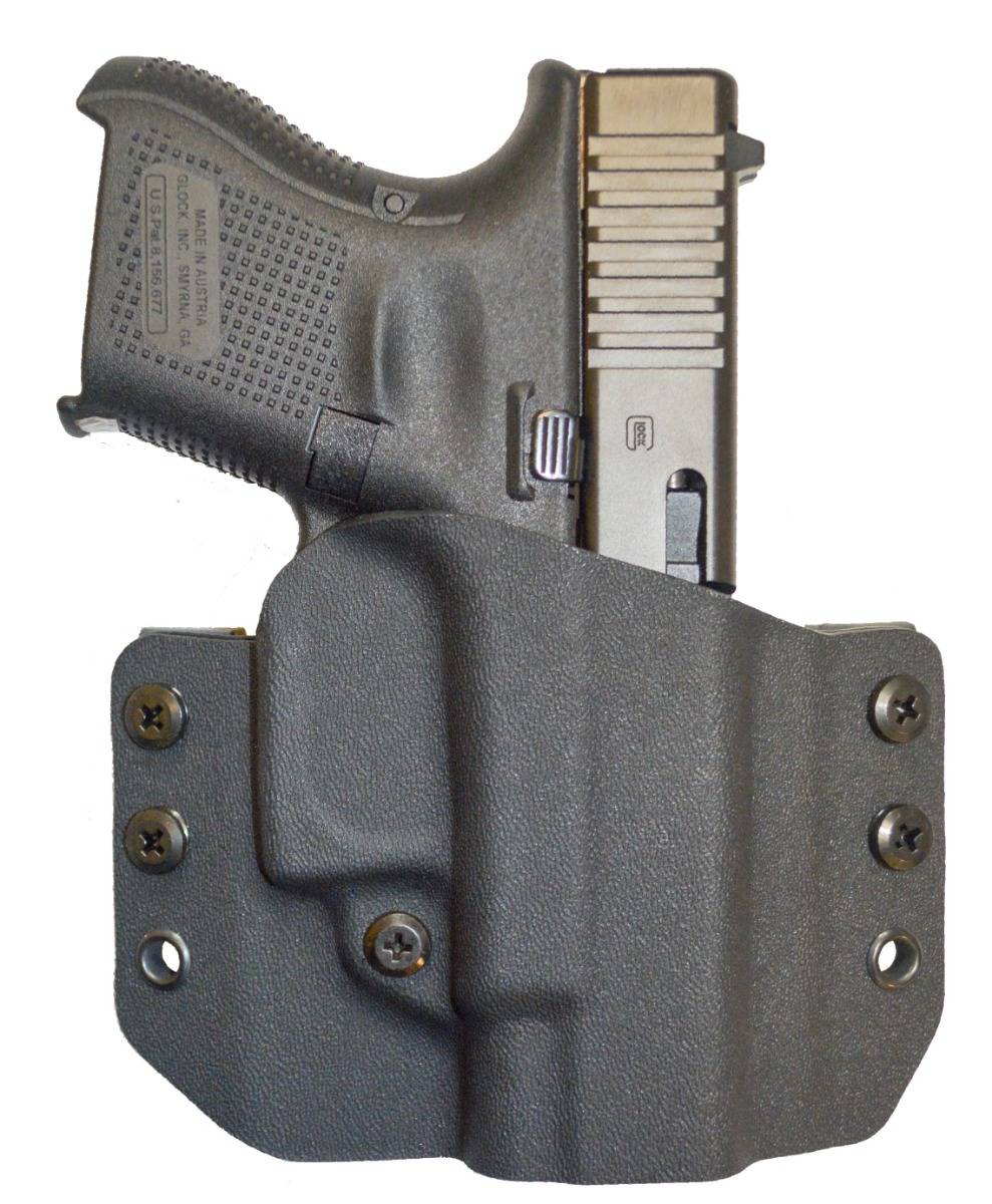 Comp-Tac Warrior OWB Holster Glock 43X MOS Right Hand Kydex Black