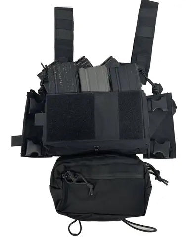 Guard Dog Body Armor Black Lightweight Recce Rig