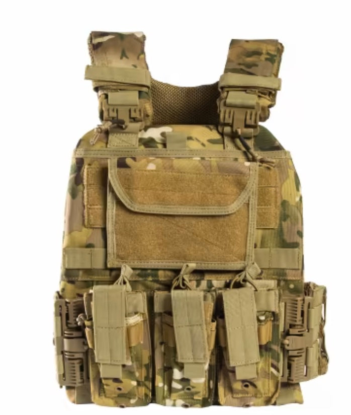 Guard Dog Body Armor Adjustable Dane Plate Carrier in Multicam