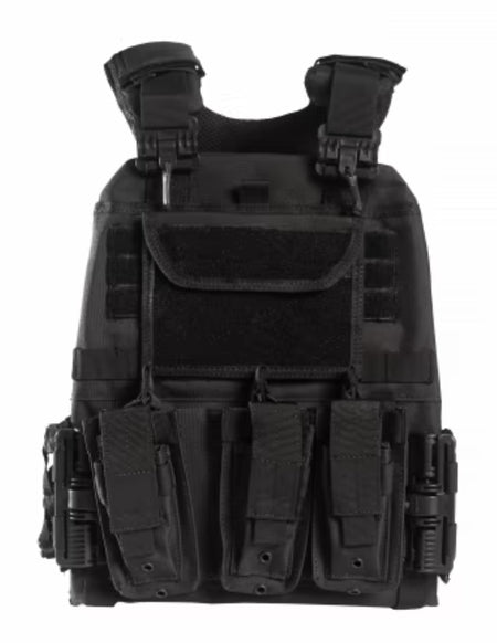 Guard Dog Body Armor Adjustable Dane Plate Carrier in Black