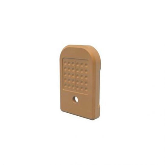 Shield Arms S15 Mud Brown Aluminum Base Plate (+0) for Glock 43X & 48 Mags
