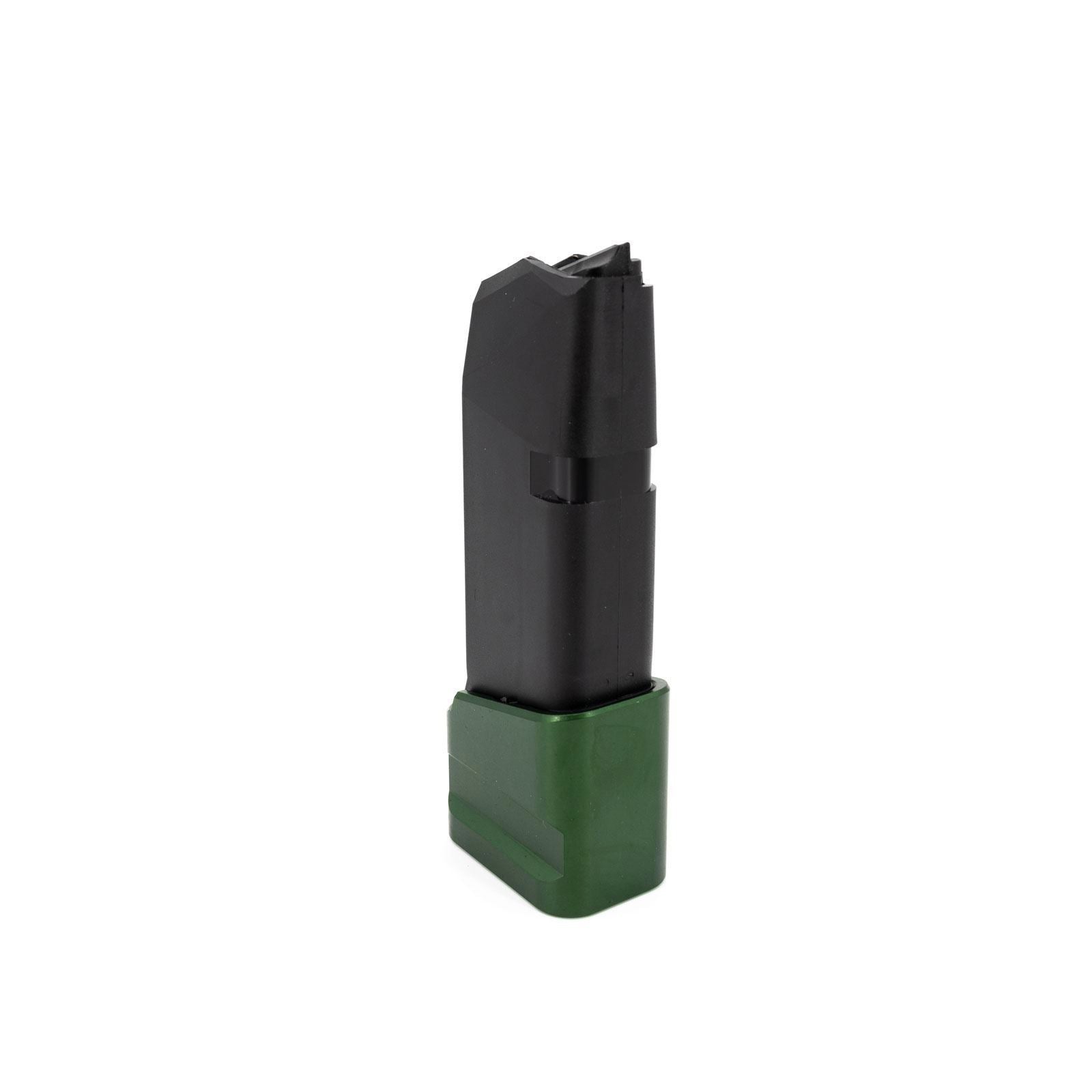Shield Arms ODA Green +5/4 Magazine Extension Compatible with Glock 26/27