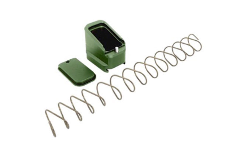 Shield Arms ODA Green +5/4 Magazine Extension Compatible with CZ P10F/P09