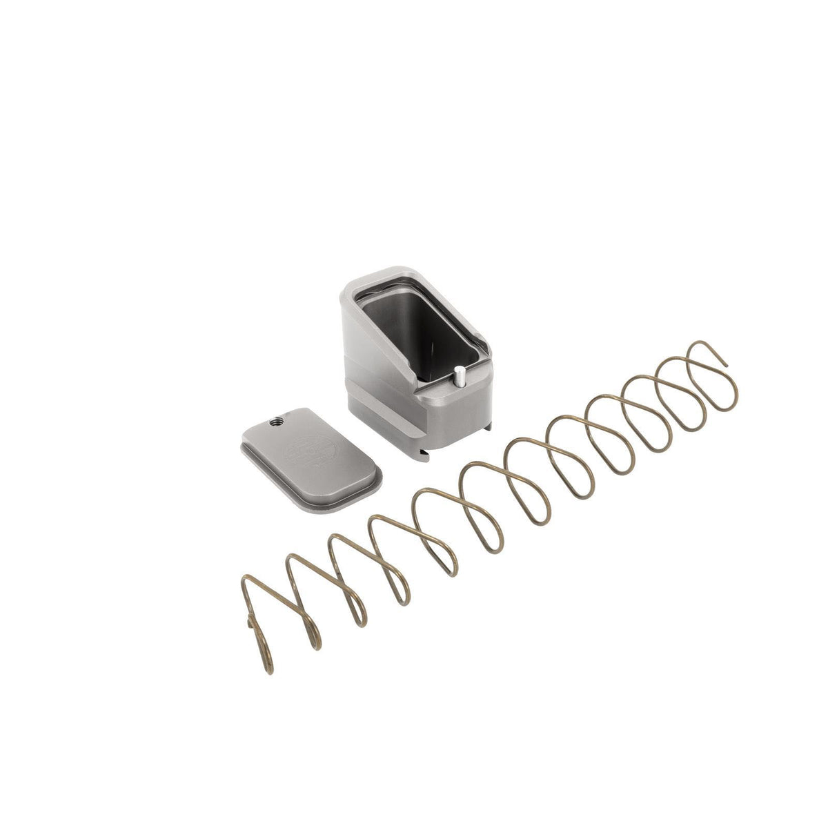 Shield Arms Grey +5/4 Magazine Extension Compatible with CZ P10F/P09