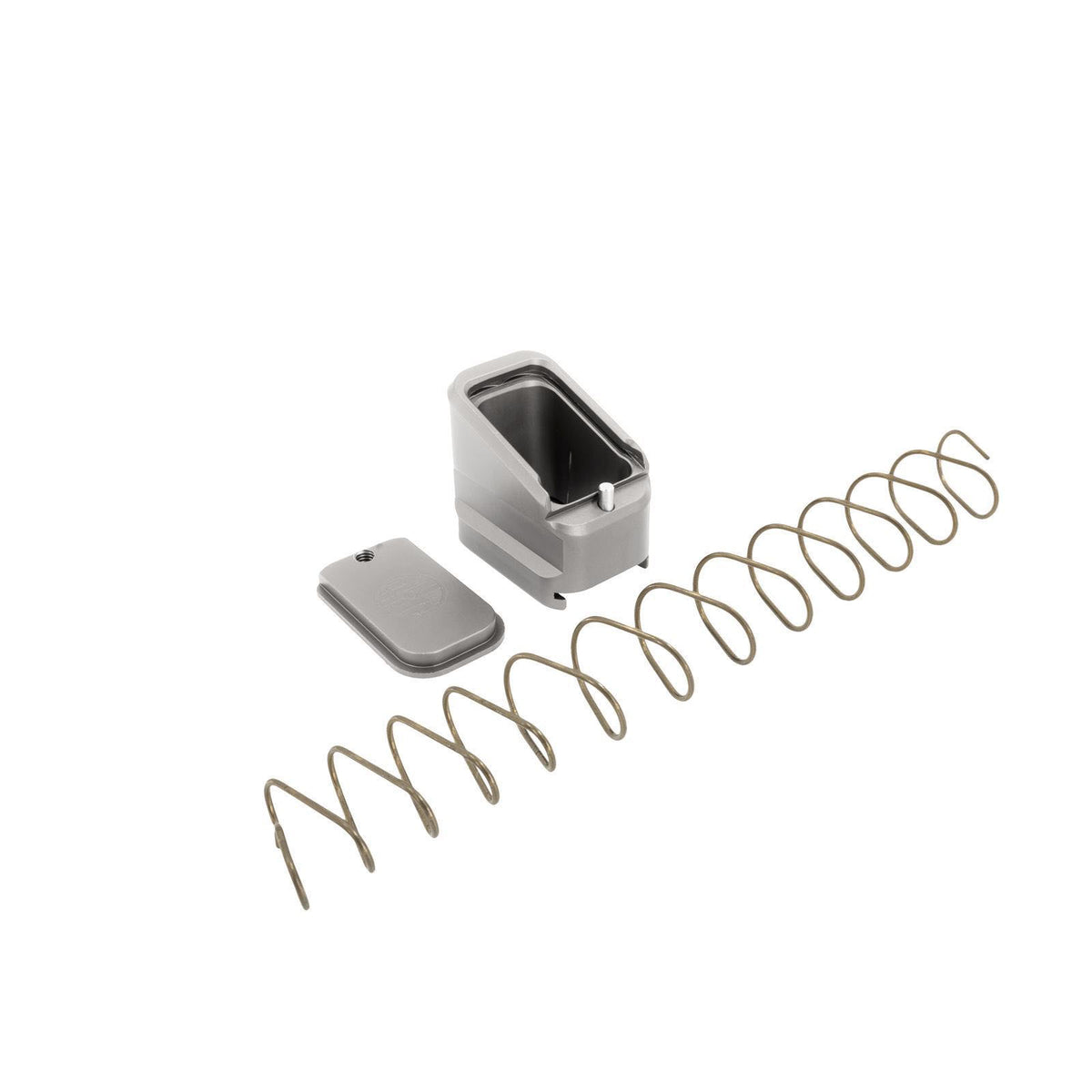 Shield Arms Grey +5/4 Magazine Extension Compatible with CZ P10C/P07