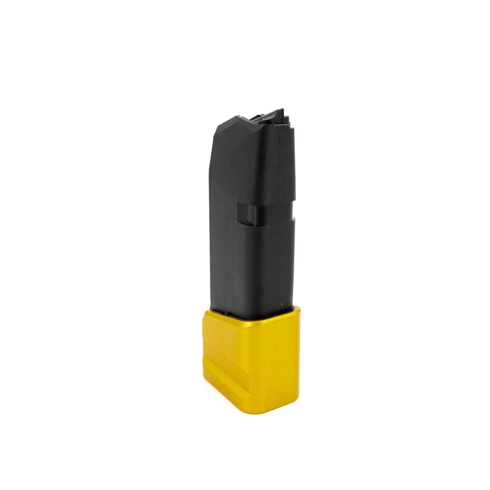 Shield Arms Gold +5/4 Magazine Extension Compatible with Glock 26/27