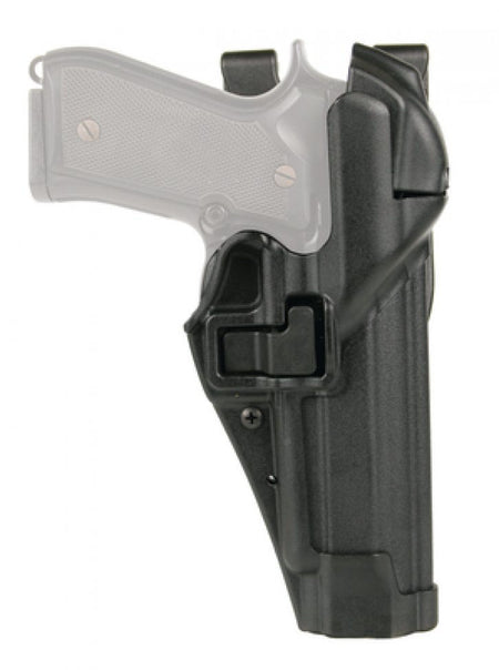 Blackhawk SERPA Lvl 2 Duty Holster SIG Pro 2022, Black, Right-Hand