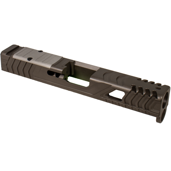 Method Series Shark Coast Glock 19 Gen5 Black Slide RMR Cut