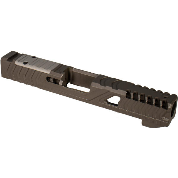 Method BOB Series Shark Coast Glock 48 Black Slide RMSC Optic Cut