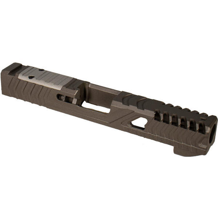 Method BOB Series Shark Coast Glock 48 Black Slide RMSC Optic Cut