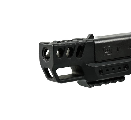 Armaspec Glock 17 Frame Mounted Compensator (FMC-G17) in Black