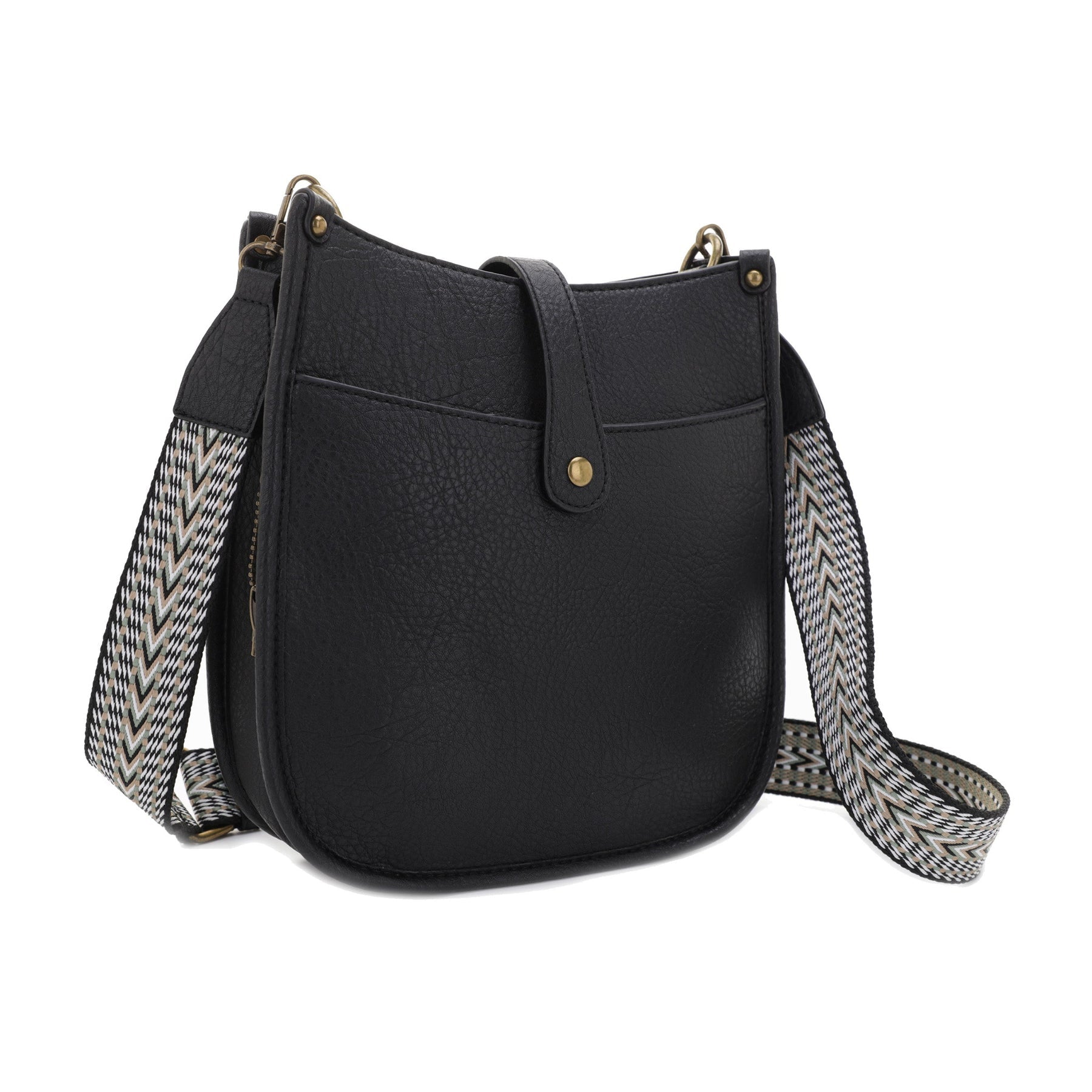 Jessie & James Chelsea Black Concealed Carry Hobo Bag 10x9.75x3