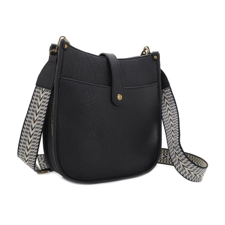 Jessie & James Chelsea Black Concealed Carry Hobo Bag 10x9.75x3