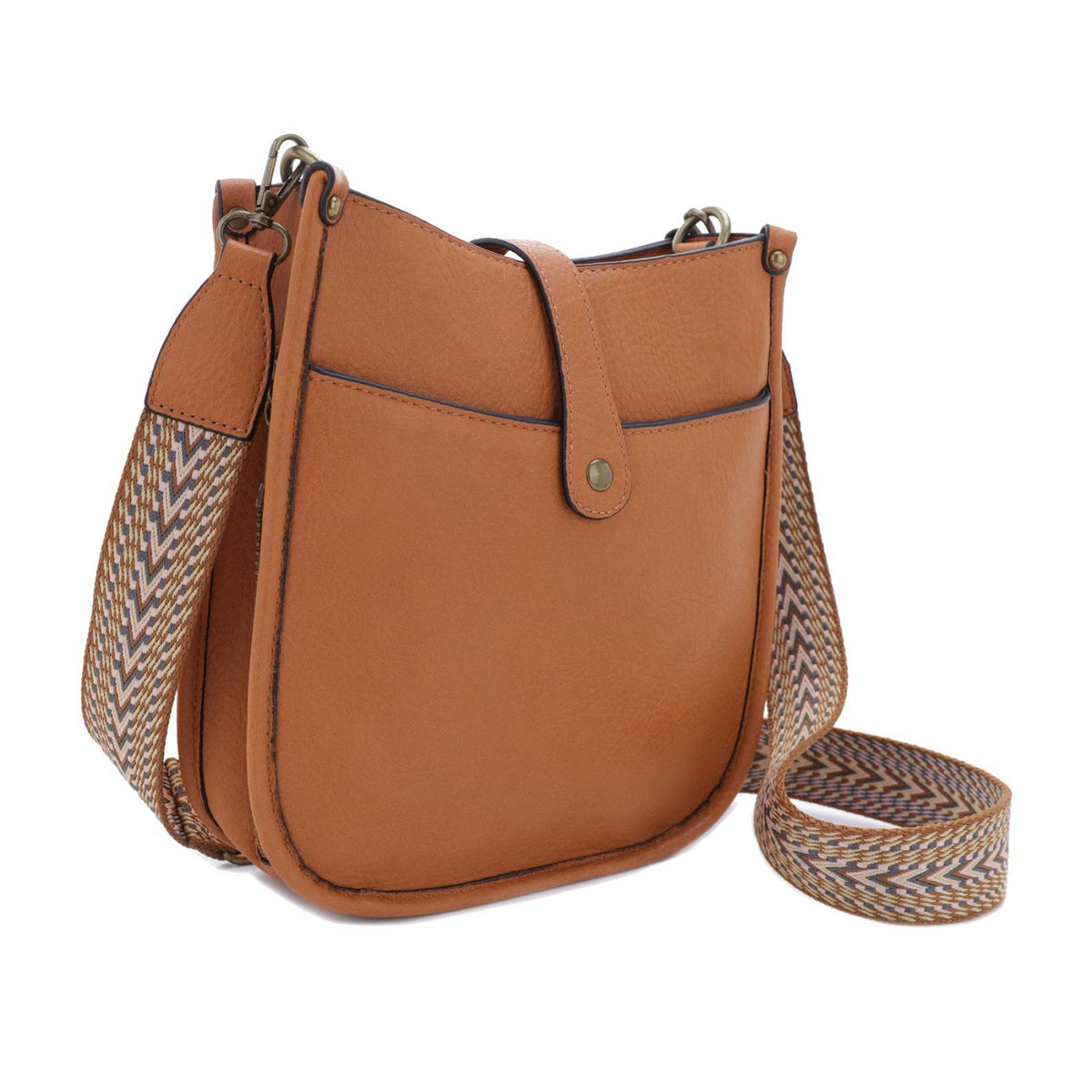 Jessie & James Chelsea Tan Concealed Carry Hobo Bag 10x9.75x3