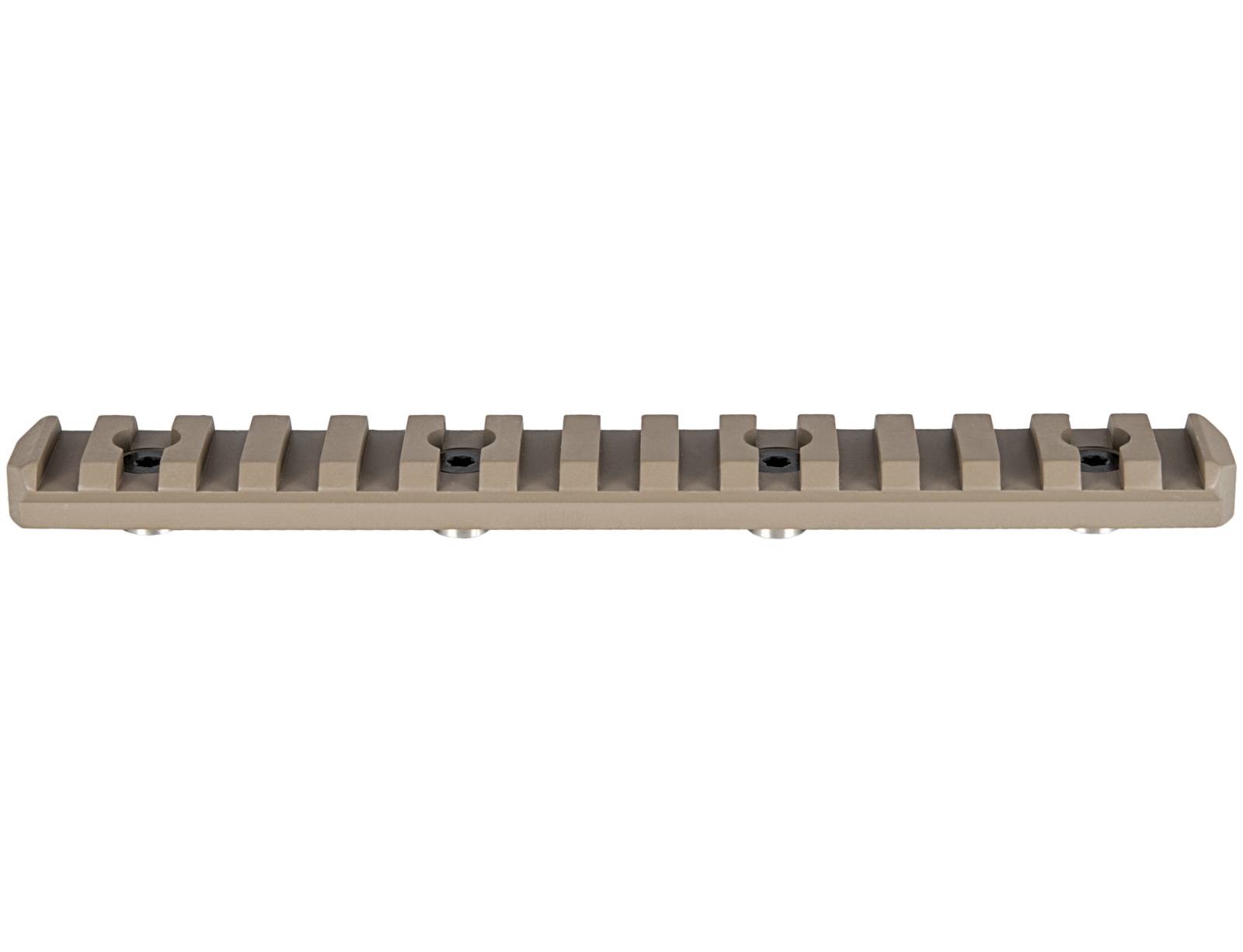 Mission First Tactical Tekko Metal 6" Keymod Picatinny Rail Black