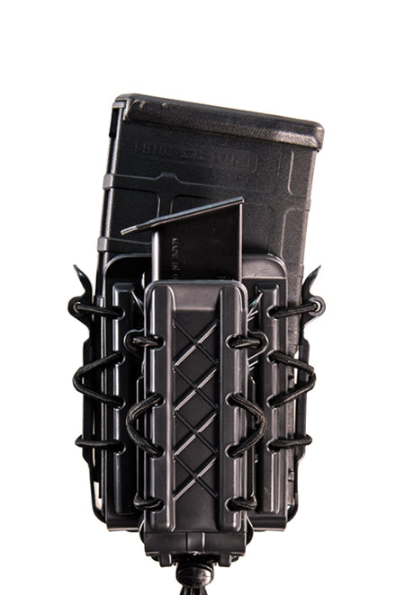 High Speed Gear Double Decker TACO Mag Carrier U-Mount Black