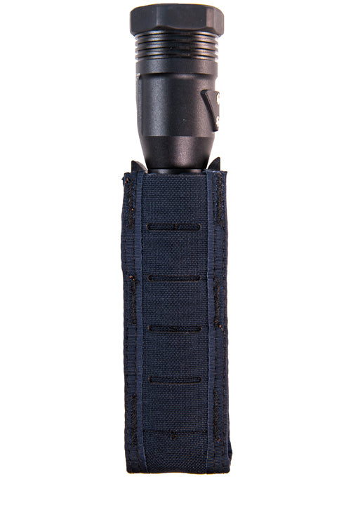 High Speed Gear Duty Pistol TACO Extended U-Mount Pouch with Hidden Shock Cord LE Blue