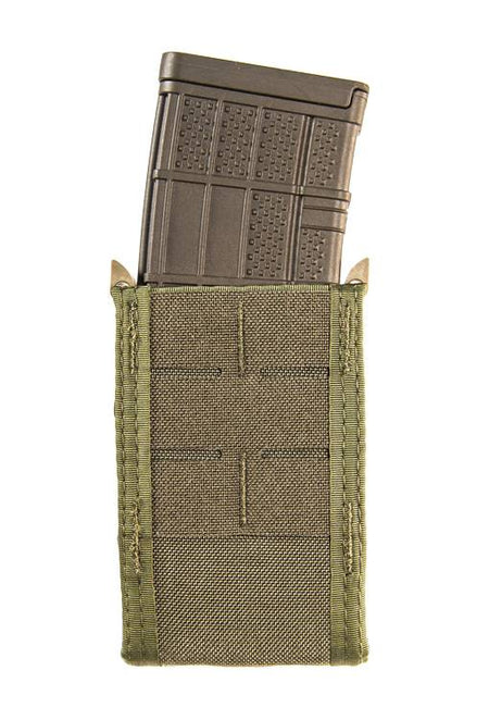 High Speed Gear TACO Duty Rifle Mag Pouch OD Fits Most Rifle Magazines Concealed Bungee