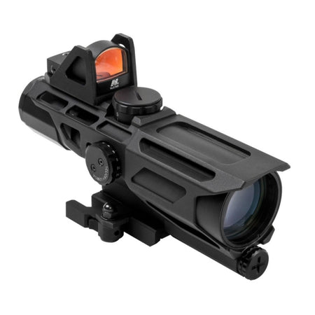 NcStar Ultimate Sight System Gen3 3-9x40mm Mil Dot Scope and Red Micro Dot Combo