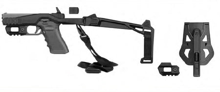 Recover Tactical 20/20H Stabilizer Brace Kit for Glock - Includes Sling, Side Rails & G7 Holster