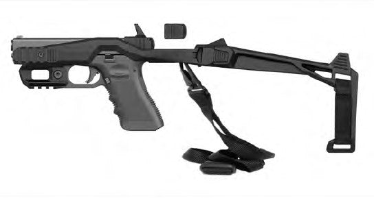 Recover Tactical Model 20/20S Glock Stabilizing Brace Kit with Sling Attachment and Side Rails
