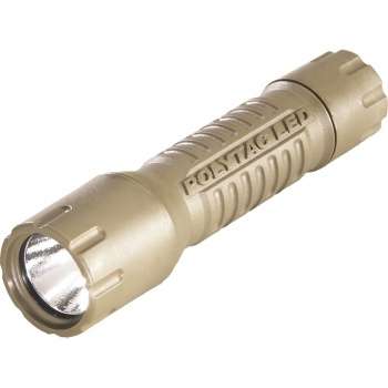Streamlight PolyTac LED Flashlight Coyote Lithium Battery Included