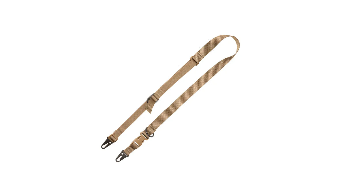 TAC Shield Warrior Coyote 2-to-1 Point Convertible Gun Sling