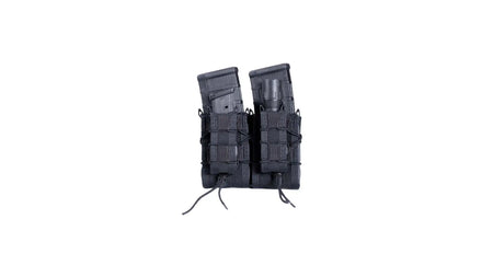 High Speed Gear MOLLE Double Decker TACO Pouch Multicam Black Pistol and Rifle Mags