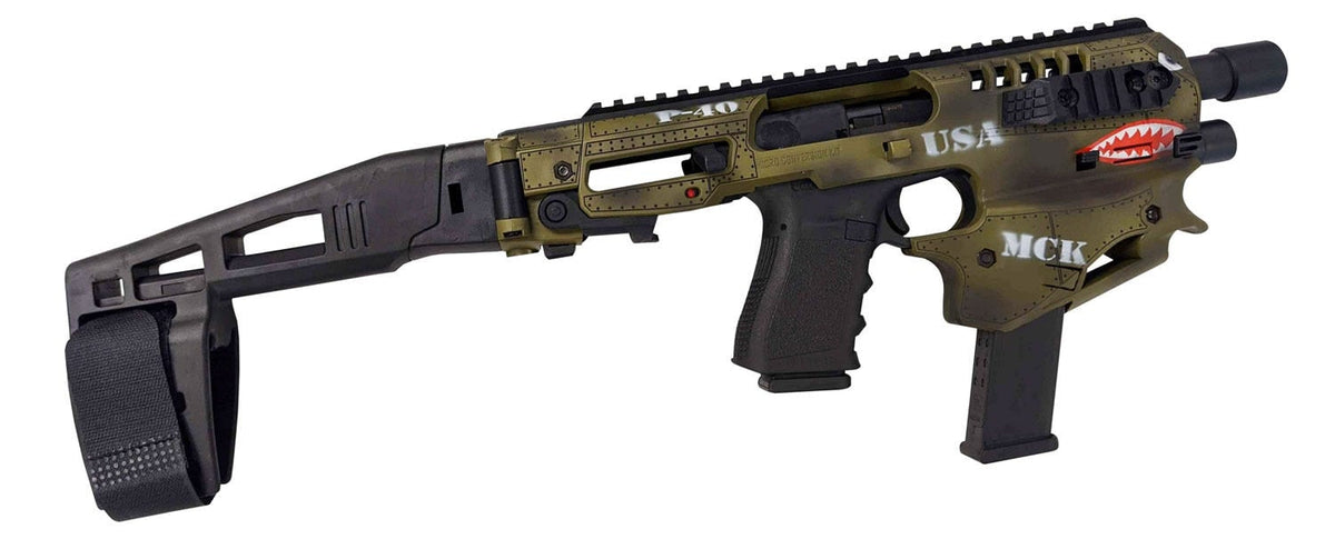 CAA Glock MCK Conversion Kit P40 Green Long Stabilizer