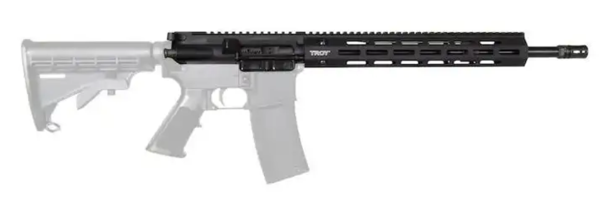 TROY A3S AR-15 Upper Receiver Assembly 5.56NATO 11.5in Barrel Gen2 SOCC Handguard