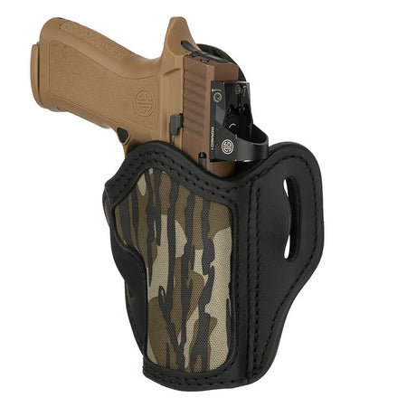 1791 Gunleather Mossy Oak Size 2.4 Black Right-Hand Belt Holster HK VP40 FN5.7 SIG320 Beretta 92