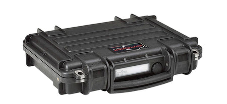 Explorer Handgun Case Black 2 Foam Layers US Flag 11.81 x 8.27 x 2.28 In